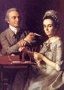 John Singleton Copley Mr Mrs Thomas Miffin oil